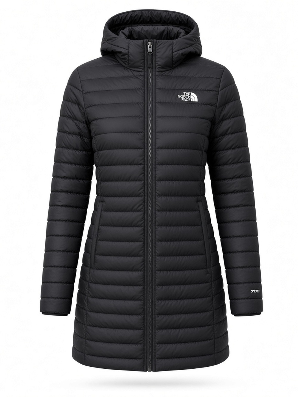 The North Face 700 Fill Women's Stretch Down Parka in TNF Black - XL